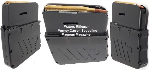 Verney Carron Speedline Waters Rifleman Magazine Magnum 300 Win Mag 7mm Rem Mag 8 Round