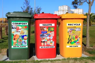 Thorough cleaning and sanitization of bins to eliminate odors, bacteria, and waste buildup, ensuring a hygienic environment.