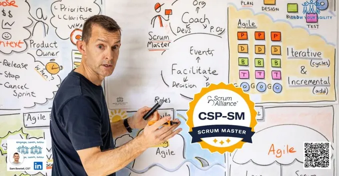 Certified Scrum Professional - ScrumMaster® live online training course