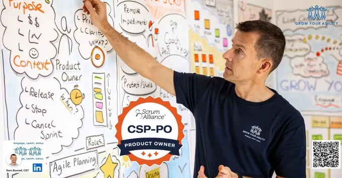 Certified Scrum Professional® - product owner live online training course