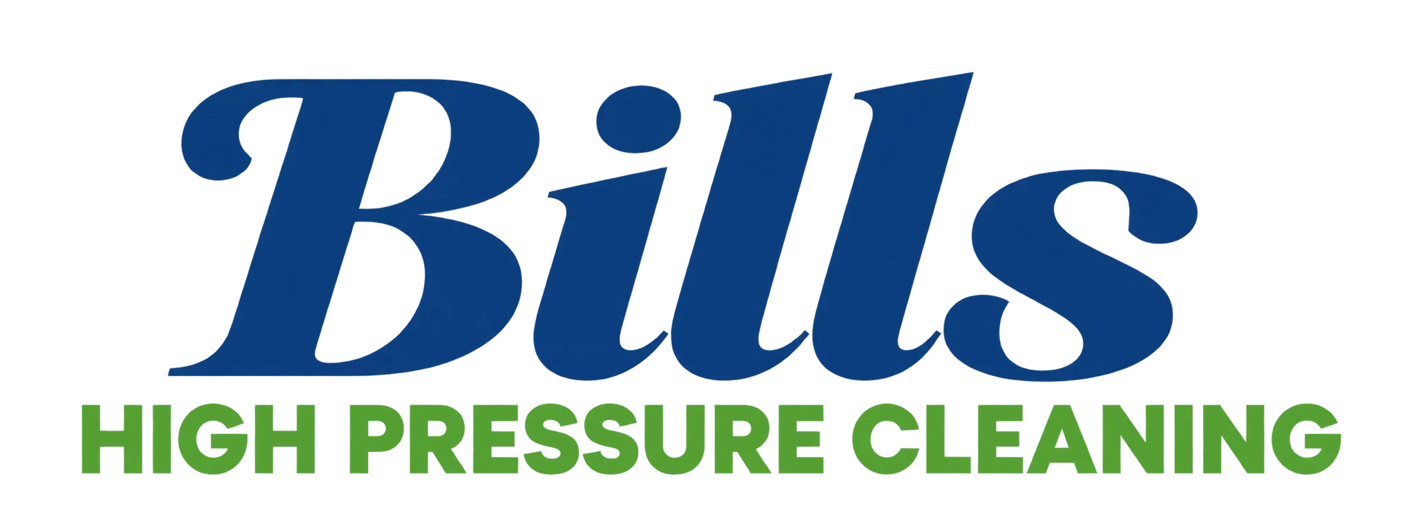 Bills High Pressure Cleaning Header logo